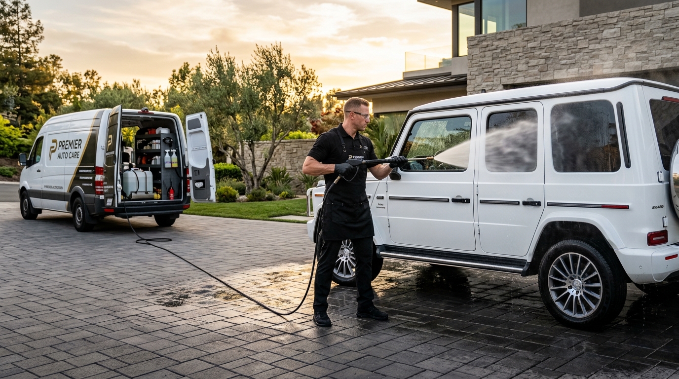 Mobile Wash Doorstep Service
